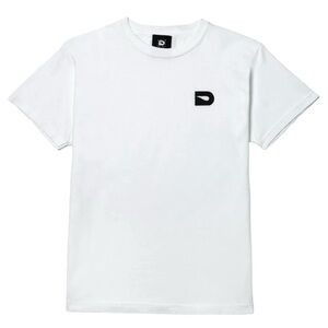 The Drip Shop classic OG tee. White with black logo. Youth medium. Never worn.